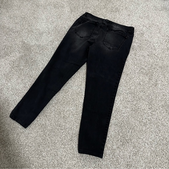 Wit & Wisdom 'Ab'Solution Skinny Ankle Jeans Dark Gray 6 - Picture 4 of 6